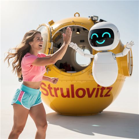 Strulovitz logo imagined by Flux 2 Max