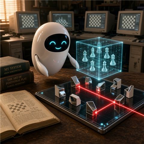 Laser Chess - "vibe-strategy"