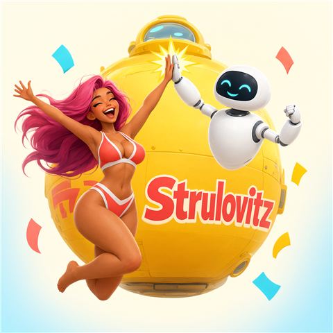 Strulovitz logo imagined by Qwen Image 3 Pro